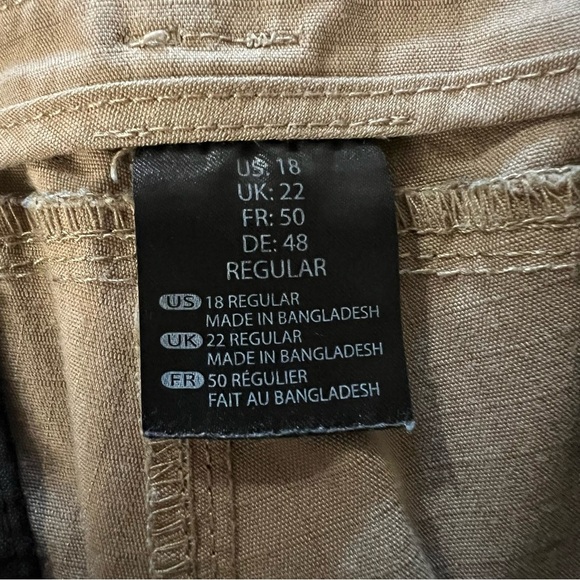 5.11 Tactical Carpenter Cargo Khaki Pants size 18 - Picture 5 of 13